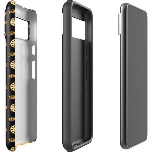 NHL Boston Bruins Pattern Google Pixel 8 Pro Impact Case